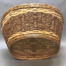 Load image into Gallery viewer, Wicker Bamboo Oval Basket with Handles (9x22x18)
