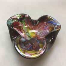Load image into Gallery viewer, Vintage Murano Blown Glass Confetti Foil Flecks Bowl (6&quot;)
