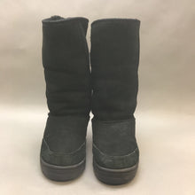 Load image into Gallery viewer, UGG Black Size 6 Ultimate Tall Tasman Braid Sheepskin Boots
