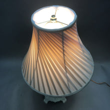 Load image into Gallery viewer, White Sea Shell Embellished Table Lamp (24&quot;)
