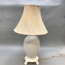 Load image into Gallery viewer, White Sea Shell Embellished Table Lamp (24&quot;)
