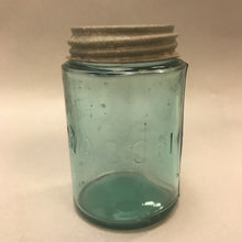 Load image into Gallery viewer, Blue Glass Mason Jar
