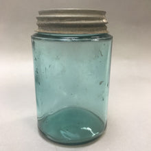 Load image into Gallery viewer, Blue Glass Mason Jar
