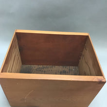 Load image into Gallery viewer, Wood Storage Box - No Lid (13x10x9&quot;)
