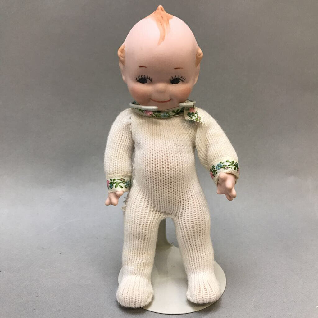 Bisque Kewpie Boy Doll (~7