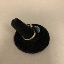 Load image into Gallery viewer, Sterling Dichroic Art Glass Adjustable Ring
