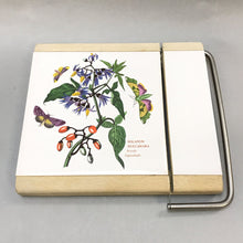 Load image into Gallery viewer, Portmeirion Botanic Garden Cheese Slicer - Woody Nightshade (8x9)
