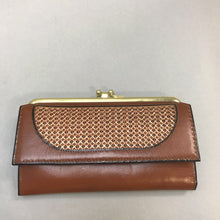 Load image into Gallery viewer, Vintage Princess Gardner Brown Leather Wallet (7&quot;)
