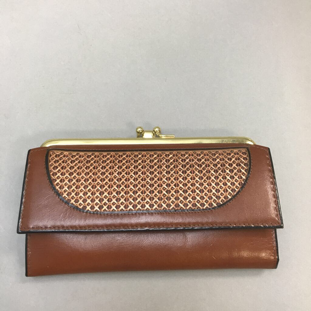 Vintage Princess Gardner Brown Leather Wallet (7