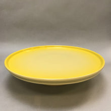 Load image into Gallery viewer, Le Creuset Yellow Stoneware Footed Cake Stand (12&quot;)
