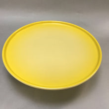 Load image into Gallery viewer, Le Creuset Yellow Stoneware Footed Cake Stand (12&quot;)
