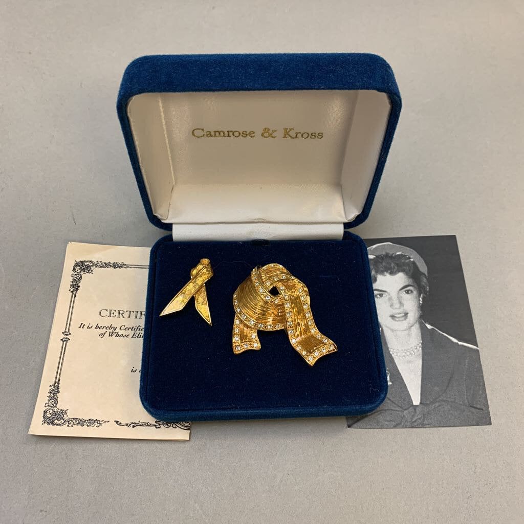 Camrose & Kross Replica Jaqueline Kennedy Pin Set