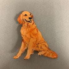 Load image into Gallery viewer, MB Design Hand Painted Numbered Dog Portait Pin (3&quot;)
