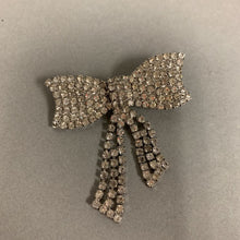 Load image into Gallery viewer, Rhinestone Bow Brooch Pin (2.5&quot;)
