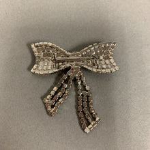 Load image into Gallery viewer, Rhinestone Bow Brooch Pin (2.5&quot;)
