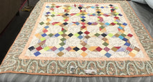 Load image into Gallery viewer, Handmade Downton Abby Quilt (52x52)(As Is)
