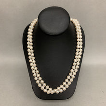 Load image into Gallery viewer, Vintage Carolee Long Faux Pearl Necklace Signed (48&quot;)
