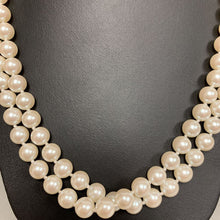 Load image into Gallery viewer, Vintage Carolee Long Faux Pearl Necklace Signed (48&quot;)
