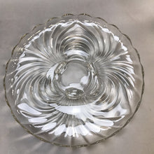 Load image into Gallery viewer, Vintage Crystal Swirl Serving Tray (14&quot;)
