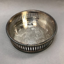 Load image into Gallery viewer, Reed &amp; Barton Silverplate Wine/Champagne Bottle Coaster (4.5&quot;)
