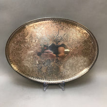 Load image into Gallery viewer, Silverplate Oval Tray (10.5x15)
